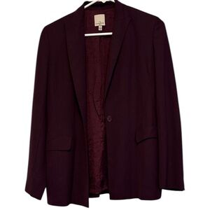 Anne Klein Deep Purple Jacket